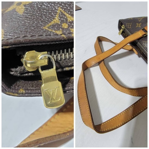 Authentic Louis Vuitton Piano Tote Bag Brown - Picture 7 of 11